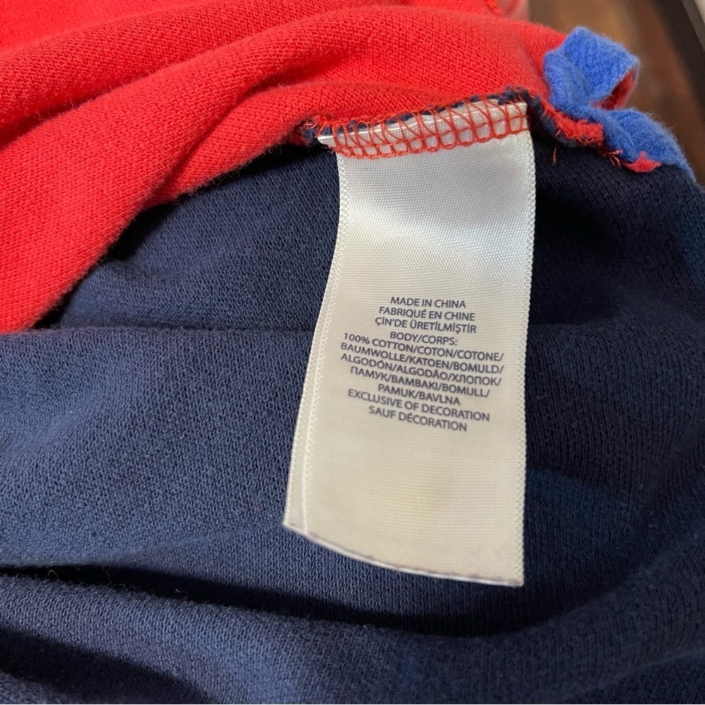 Polo Ralph Lauren Color Block Polo Boys Medium 10-12 Big Pony Cotton - Picture 9 of 9